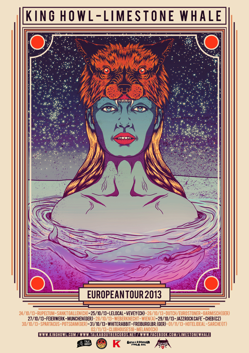 KING HOWL / LIMESTONE WHALE - EUROTOUR 2013
