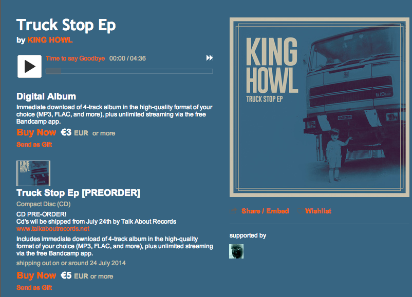 TRUCK STOP EP - BANDCAMP RELEASE